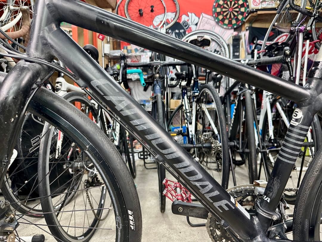 キャノンデールBAD BOYレアなSサイズ！基本分解発送送料無料！完成車渡しも！