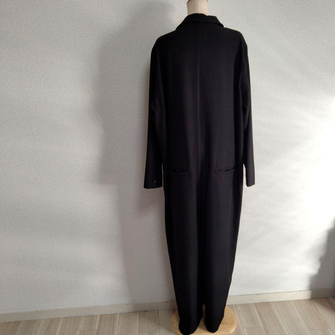 ダブルボタン オールインワン レディース ボトムス　ブラック