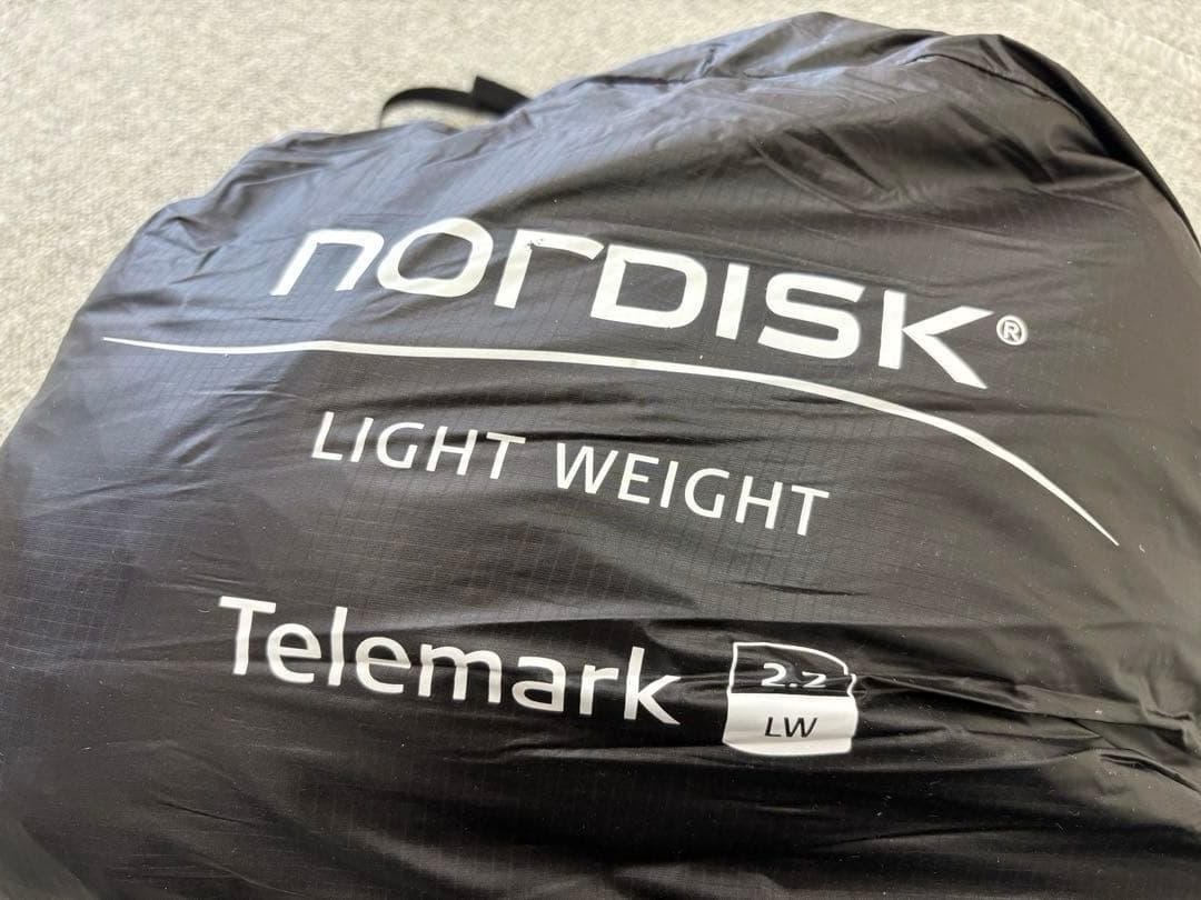 新品未使用 NORDISK Telemark 2.2 LW テント 赤