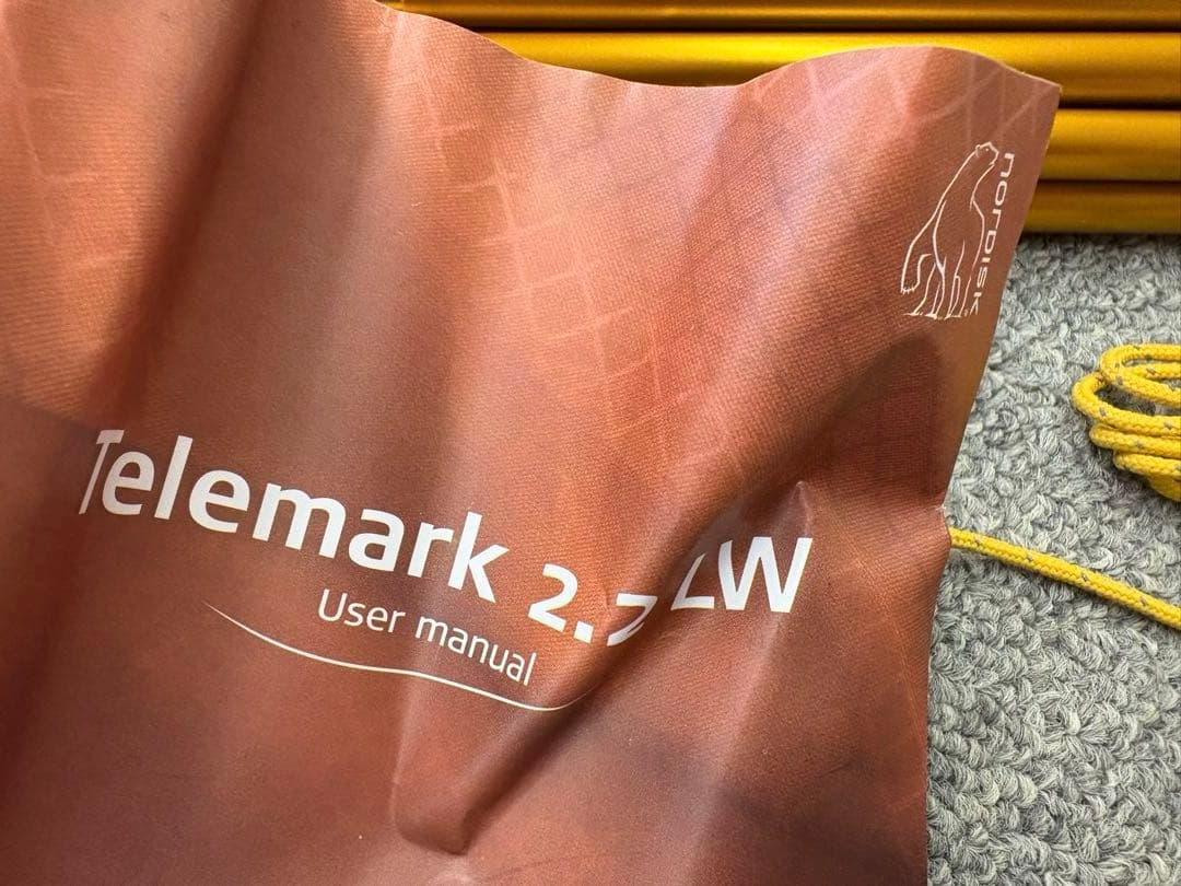 新品未使用 NORDISK Telemark 2.2 LW テント 赤