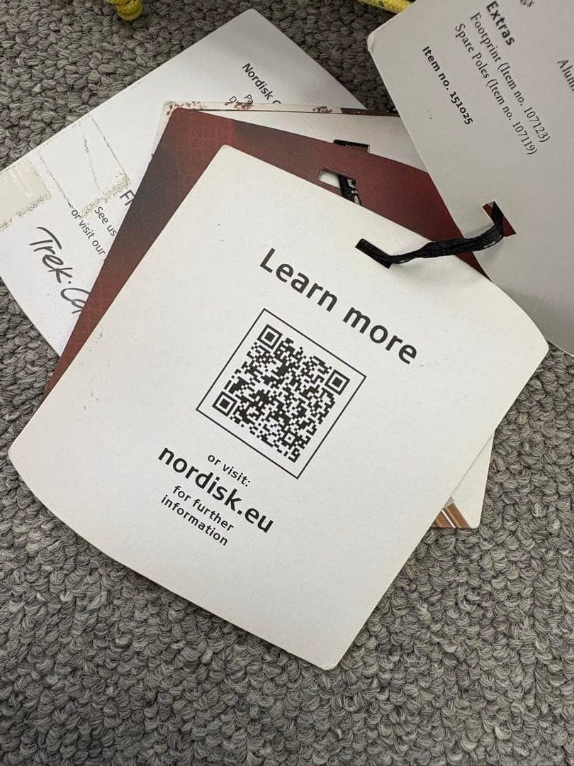 新品未使用 NORDISK Telemark 2.2 LW テント 赤