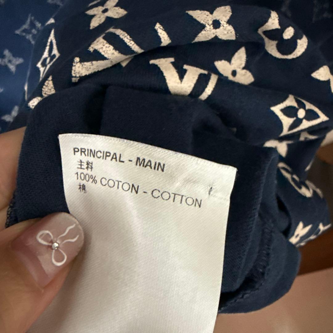 Louis Vuitton ネイビー Tシャツ Mサイズ