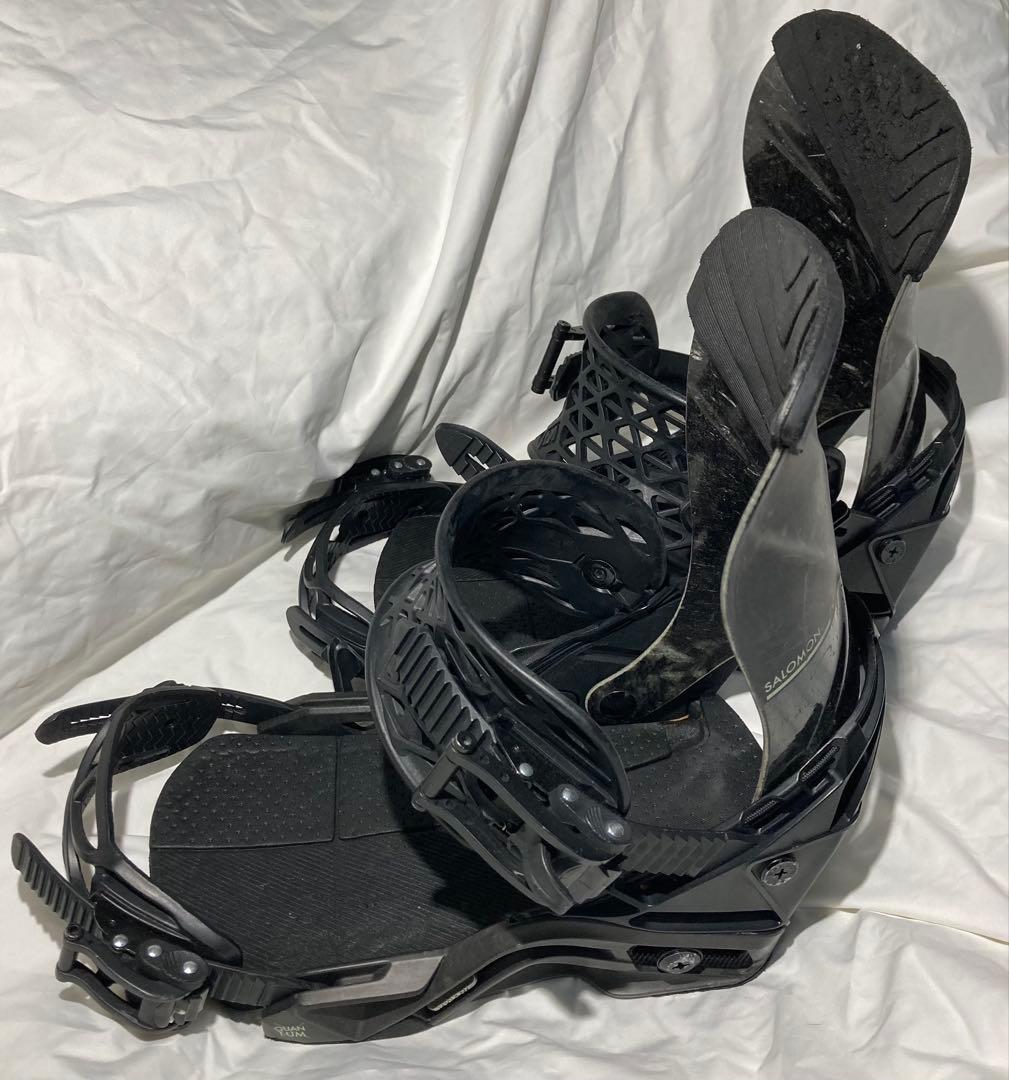 値下！カーボンハイバック高反応！SALOMON クォンタムバインディングMサイズ