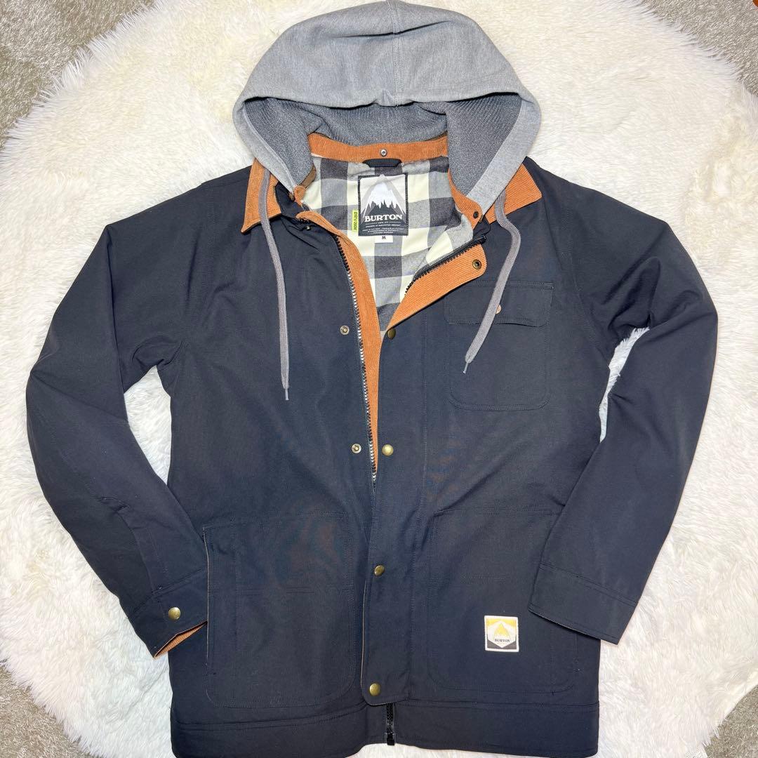 BURTON スノーボードウェア　上　フード付きジャケット M