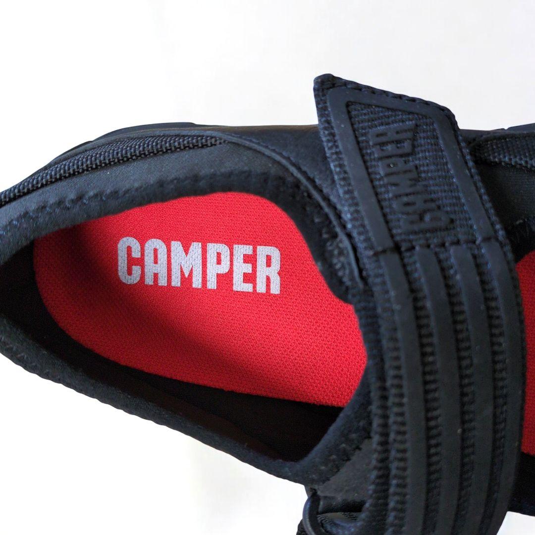美品 CAMPERカンペール 25.5cm PATH スニーカー ブラック 40