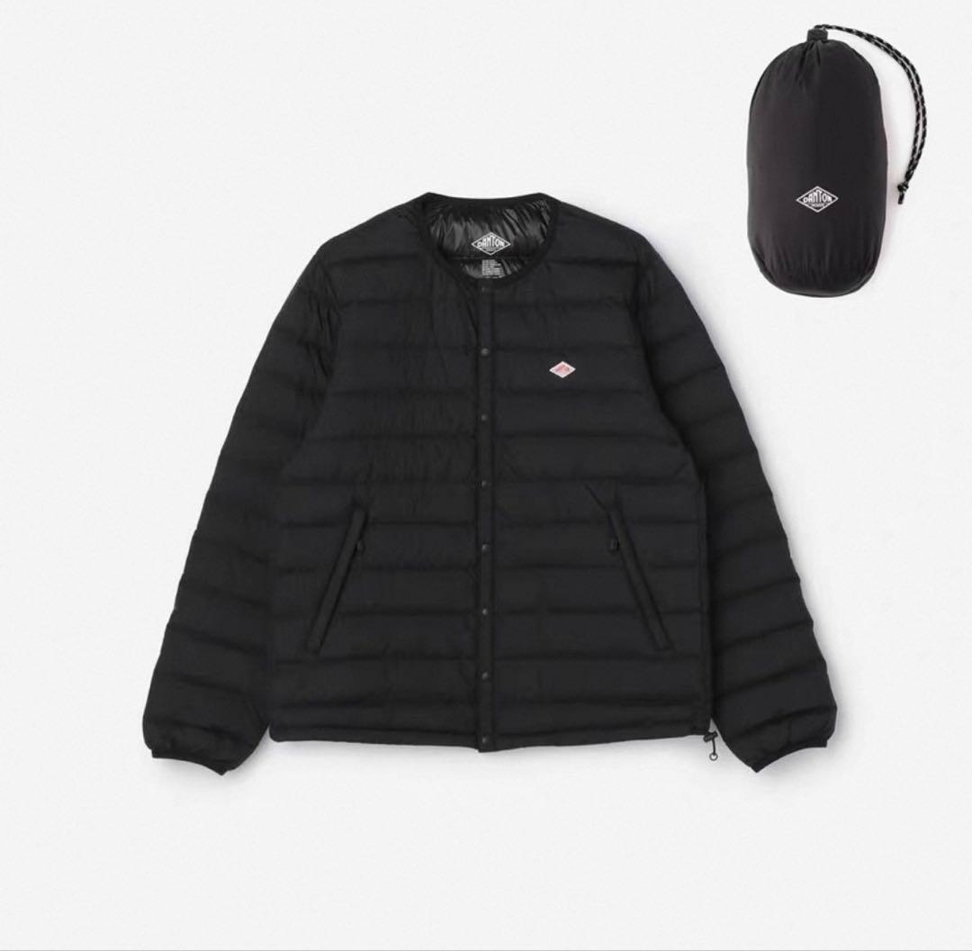 【yk★様】新品 Dantonダントン インナーダウン ジャケット　ブラックM