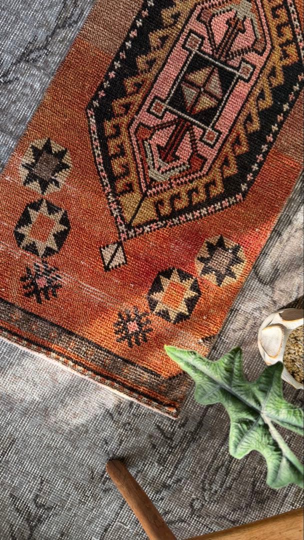 42×92 \"Holiday bells” ViNTAGE RUG