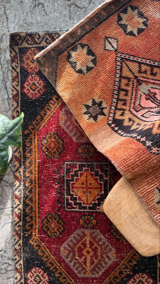 42×92 \"Holiday bells” ViNTAGE RUG