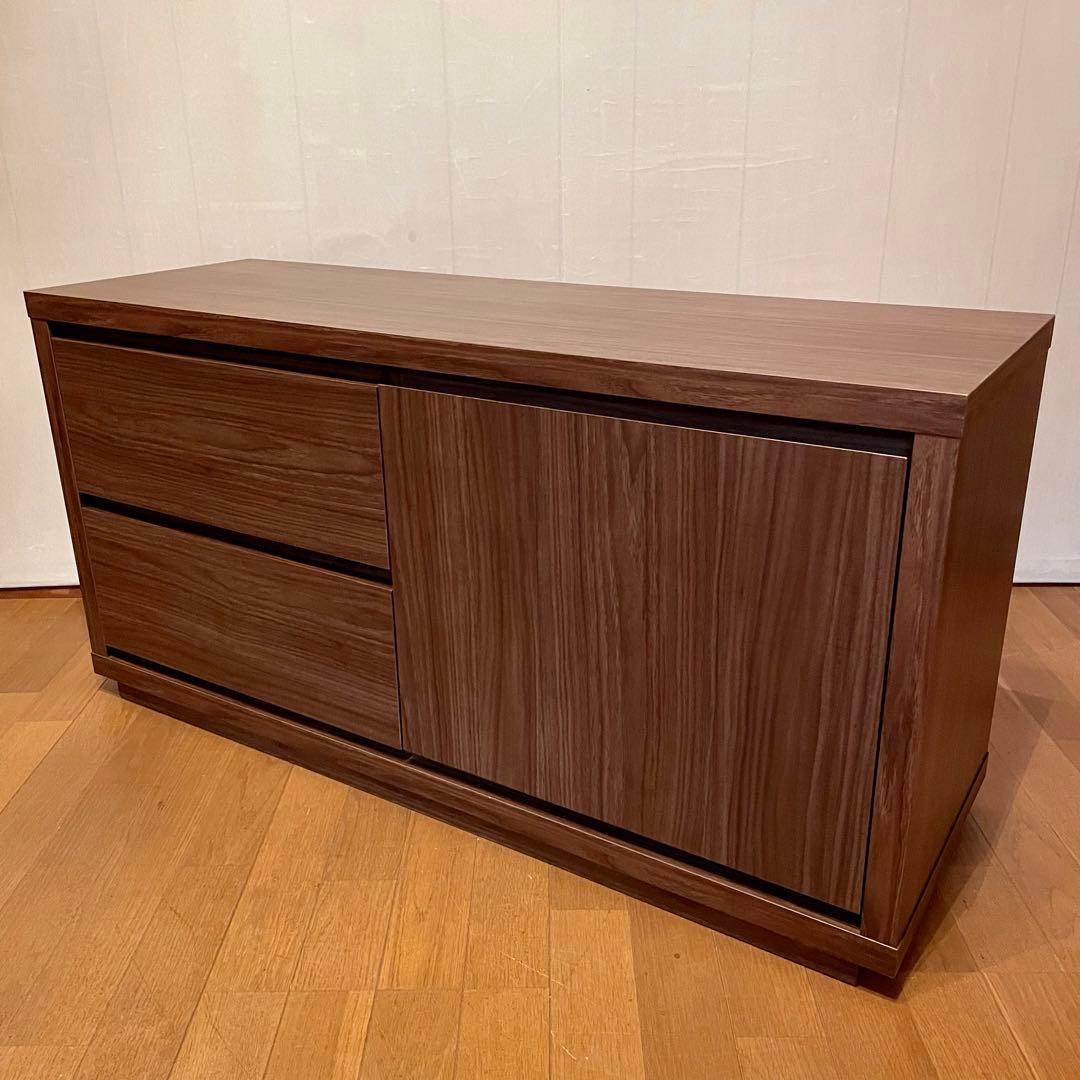 【丸繁木工】キャビネット COMO(コモ) 1052CR プルD350 WN