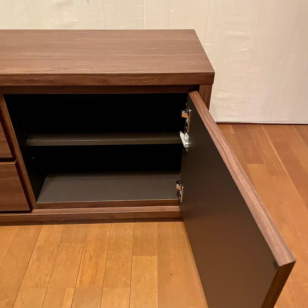 【丸繁木工】キャビネット COMO(コモ) 1052CR プルD350 WN