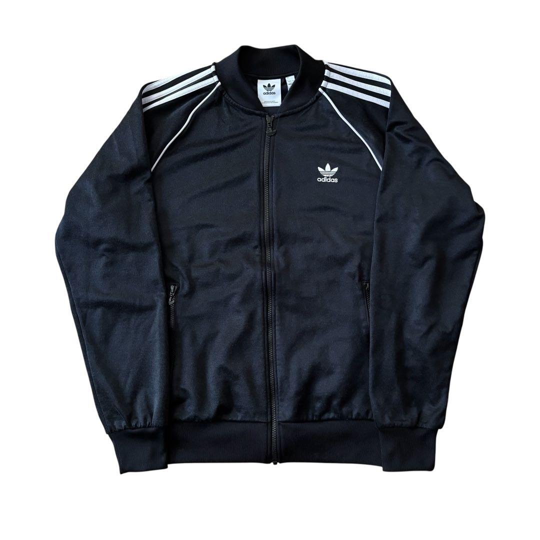 adidas sst ジャージ セットアップ XOサイズ 黒