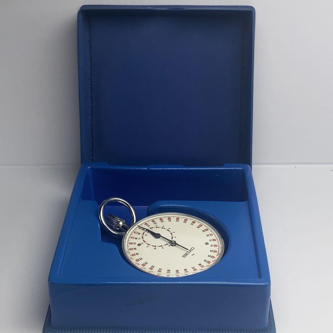 未使用 純正箱 1976年製 SEIKO ストップウォッチ 手巻 30秒一周