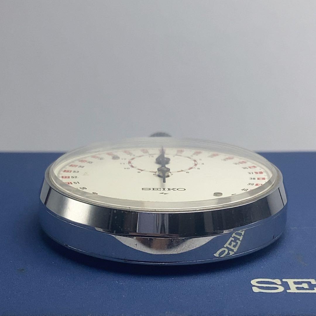 未使用 純正箱 1976年製 SEIKO ストップウォッチ 手巻 30秒一周