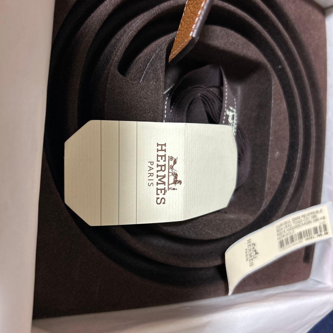 HERMES コンスタンス　リバーシブルベルト
