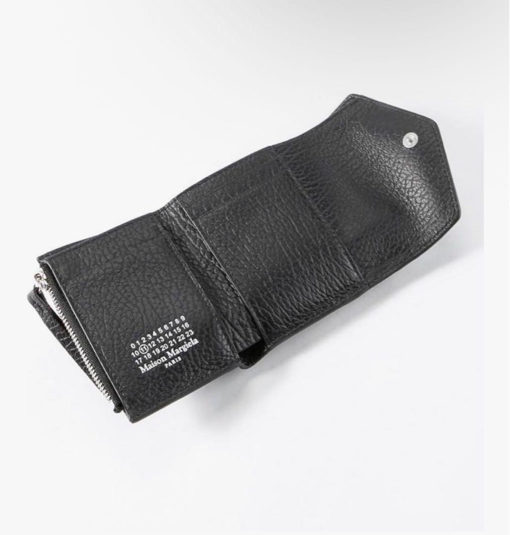 Maison Margiela三つ折り財布 黒