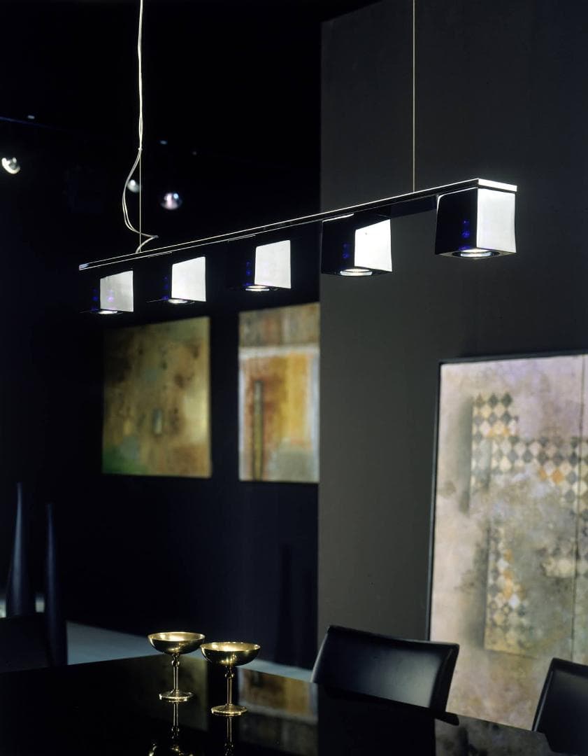 ■FABBIAN■クベット　5灯ペンダントランプ　モダン　ルミナベッラ　要工事