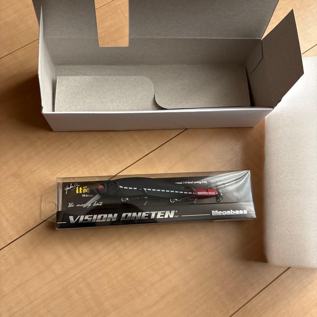 ルアー・フライ Megabass VISION ONETEN RTWL JET BLACK 2