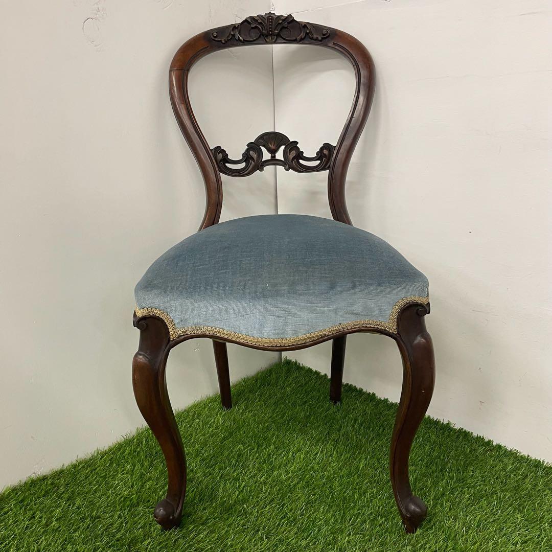 アンティークチェア バルーンバックチェア