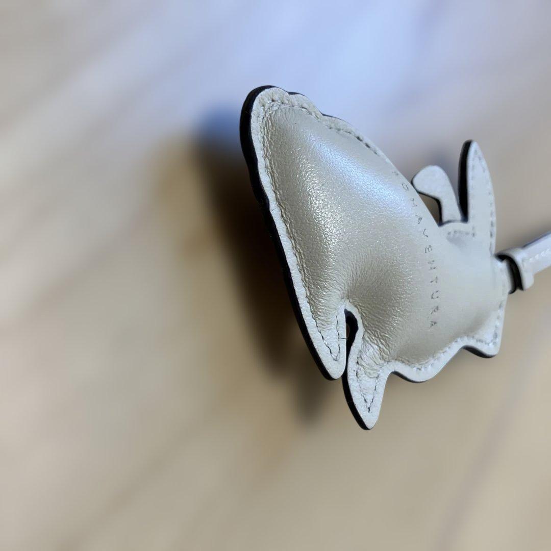 ボナベンチュラ　レザー　アニマルチャーム　ラビット　キーホルダー