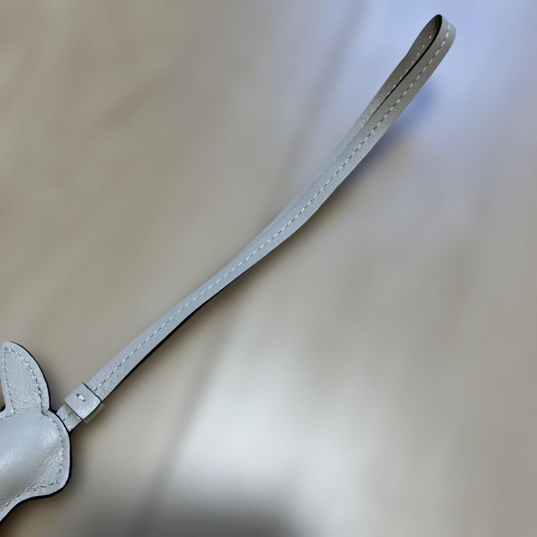 ボナベンチュラ　レザー　アニマルチャーム　ラビット　キーホルダー