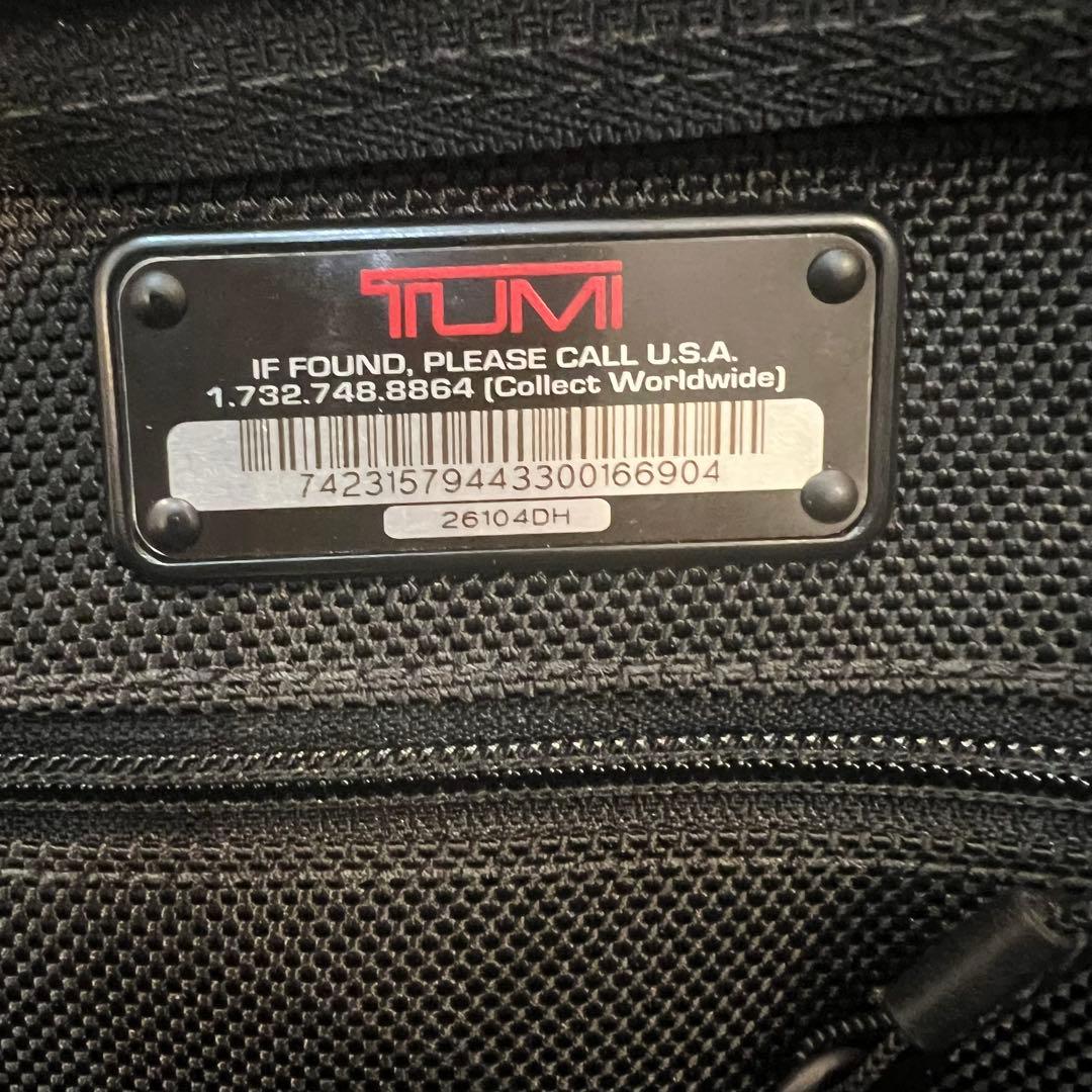 【極美品】TUMI　トゥミ　アルファ　ビジネス　キャリーバッグ　26104DH