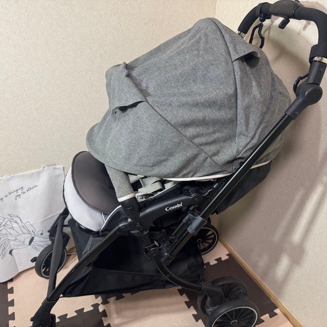 【美品】コンビ ベビーカー スゴカルSwitch エッグショックXL