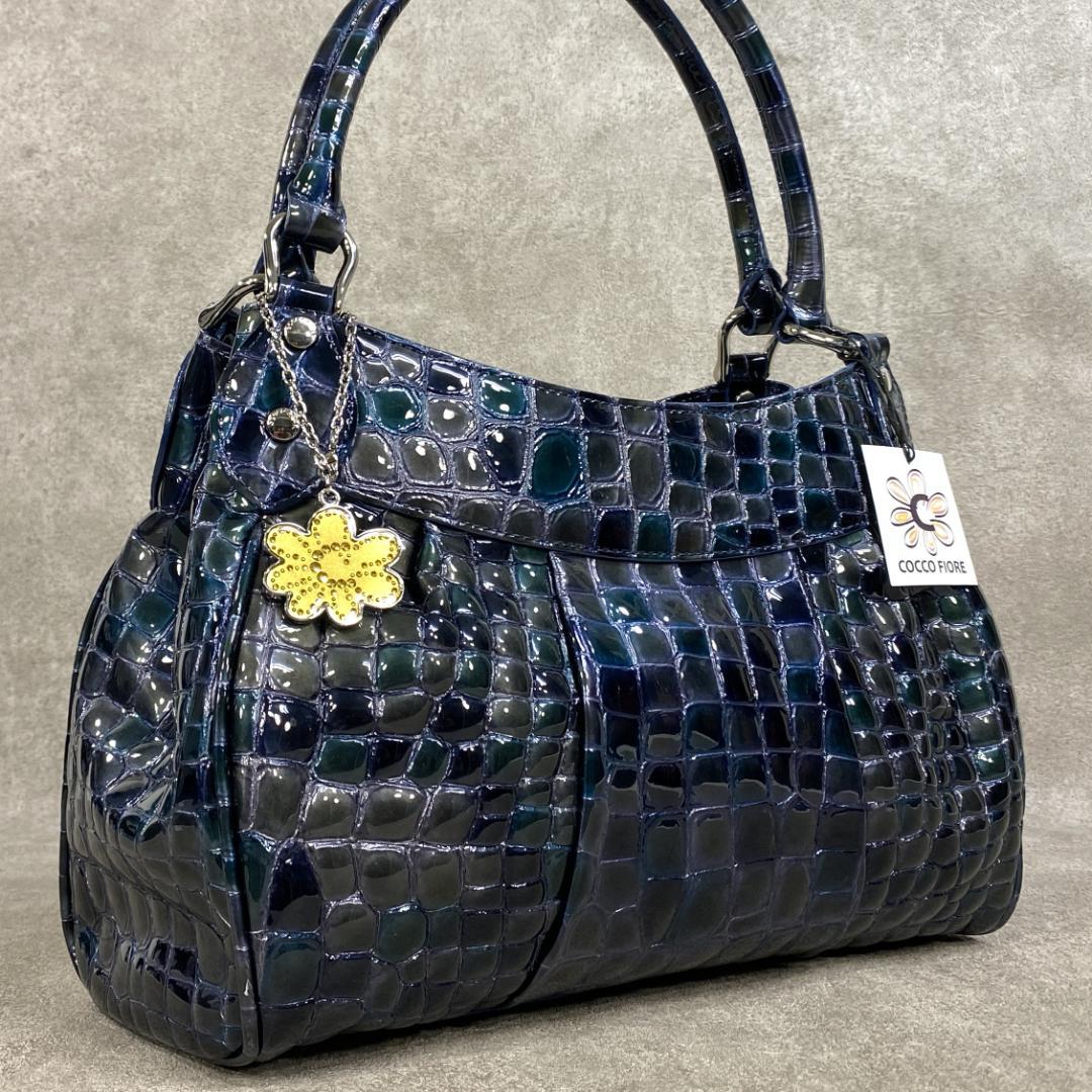 【未使用】 COCCO FIORE コッコフィオーレ 牛革 トートバッグ