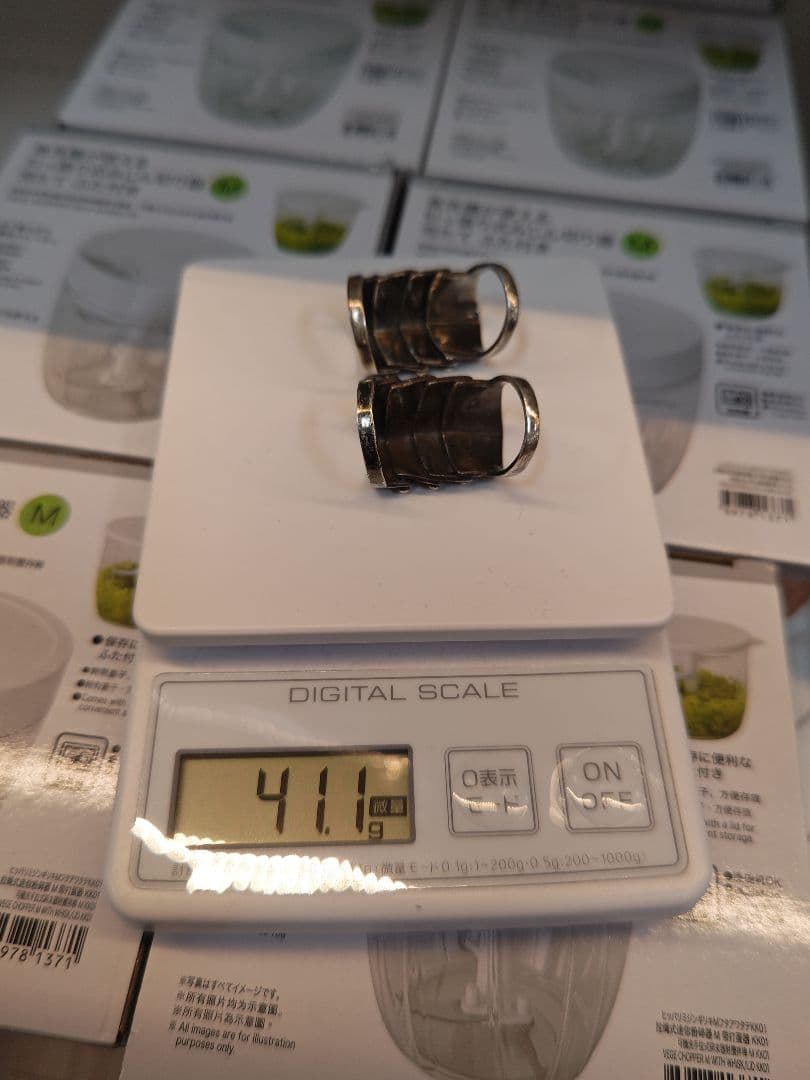 期間限定出品本物シルバー925 ビンテージアーマーリング