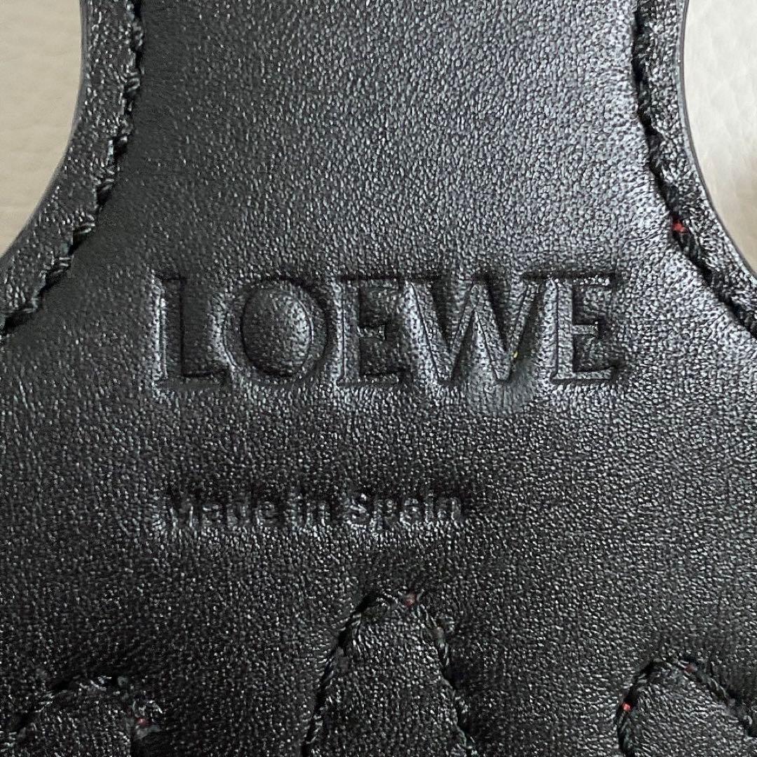 LOEWE / オクトパス チャーム レッド キーリング キーホルダー たこ