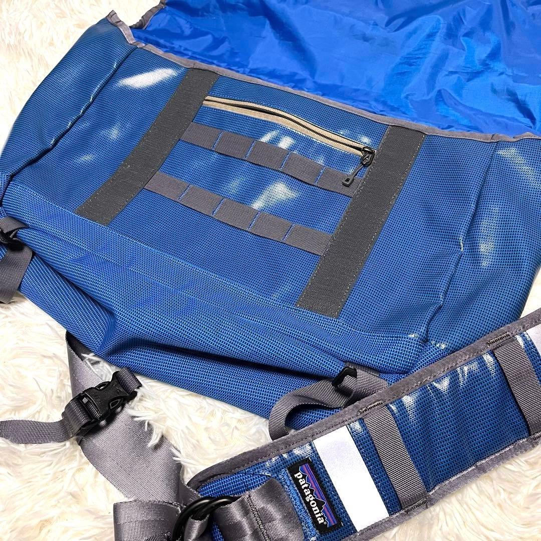 希少 パタゴニア ブラックホールメッセンジャー バッグ ブルー　美品
