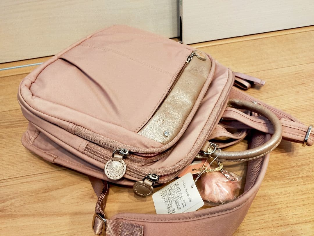 新品未使用カナナプロジェクト リュック ピンク！！