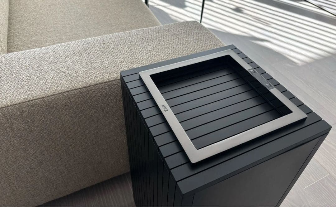 【最新版】ZitA SQUARE ブラック　自動ゴミ箱 ジータスクエア