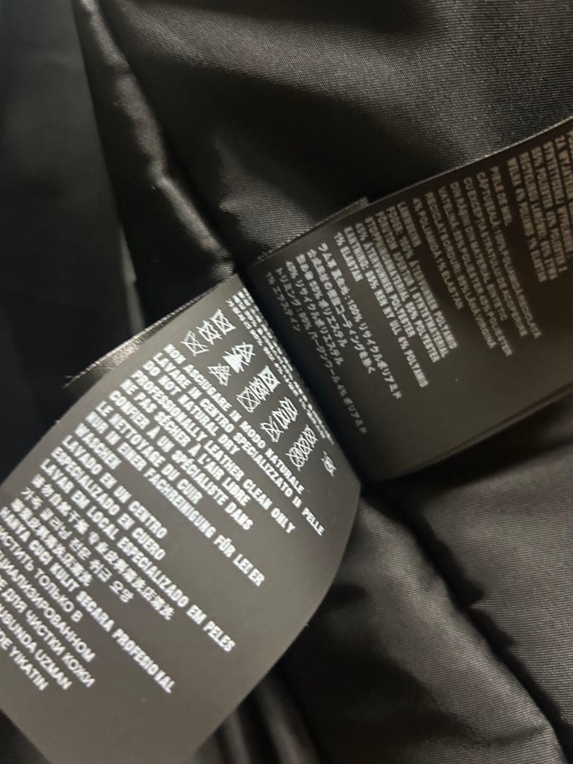 PRADA プラダ オーバーサイズ ナッパレザーボンバージャケット M