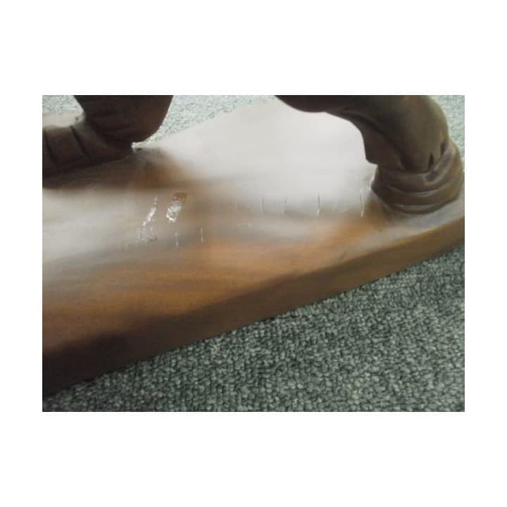 ■木彫りの木馬　キズあり　激安　展示品処分