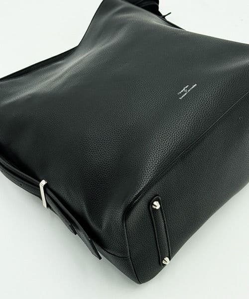 新品未使用 DRAW ドロー ベルテッド バケット バッグ ラージ ブラック