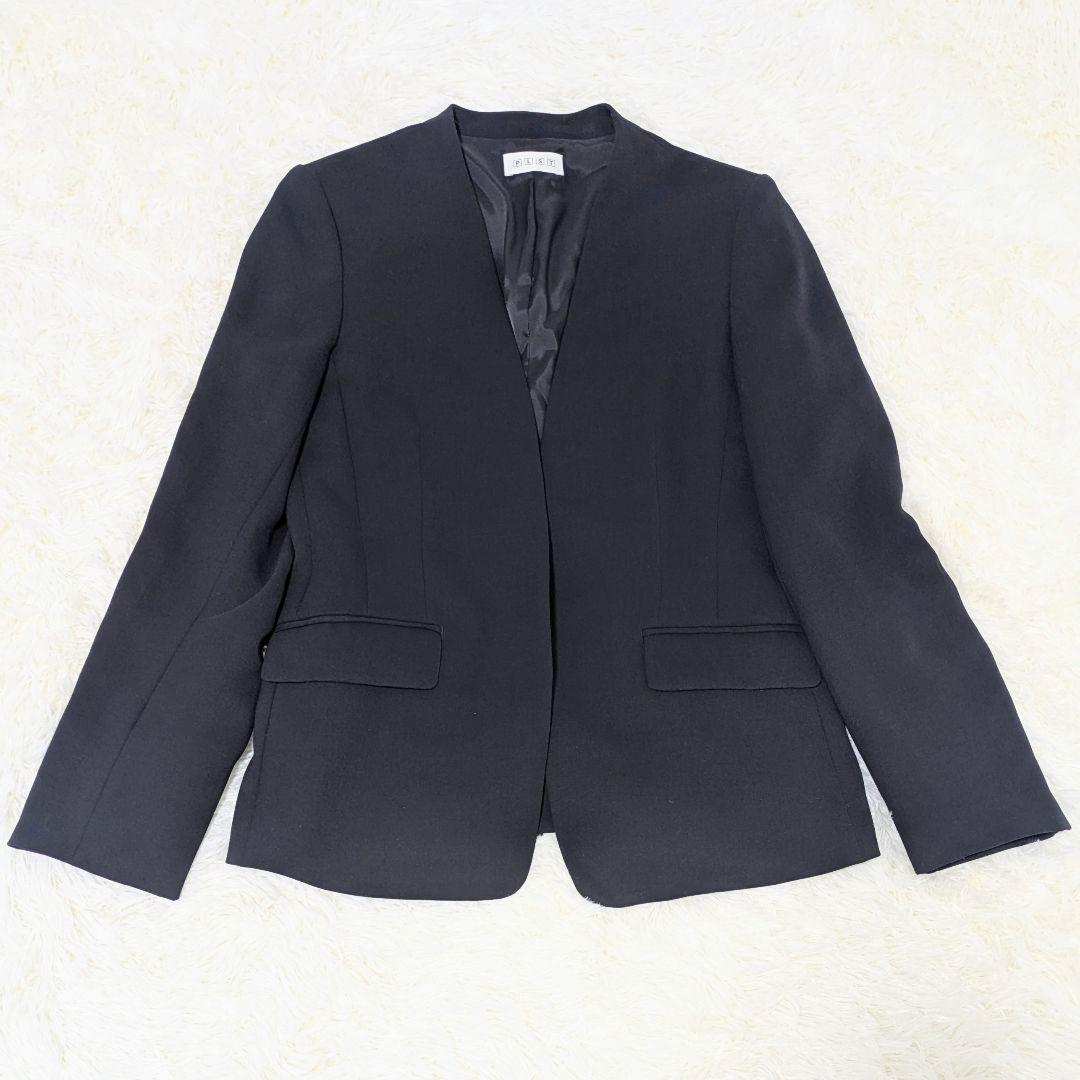 skal✨プラステ　カラーレスパンツスーツ　ノーカラー　セットアップ