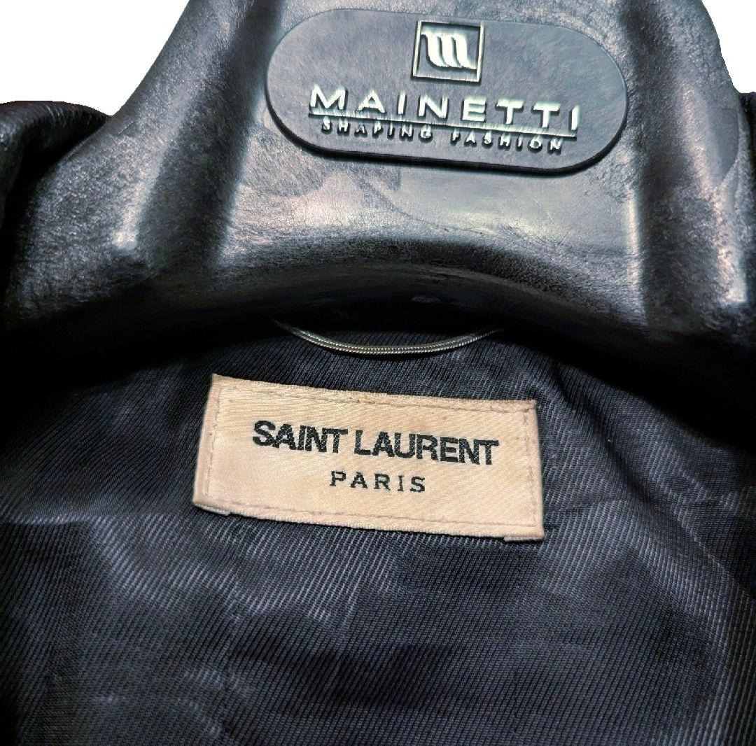 【希少】SAINT LAURENT L17 ブラッドラスターライダースジャケット