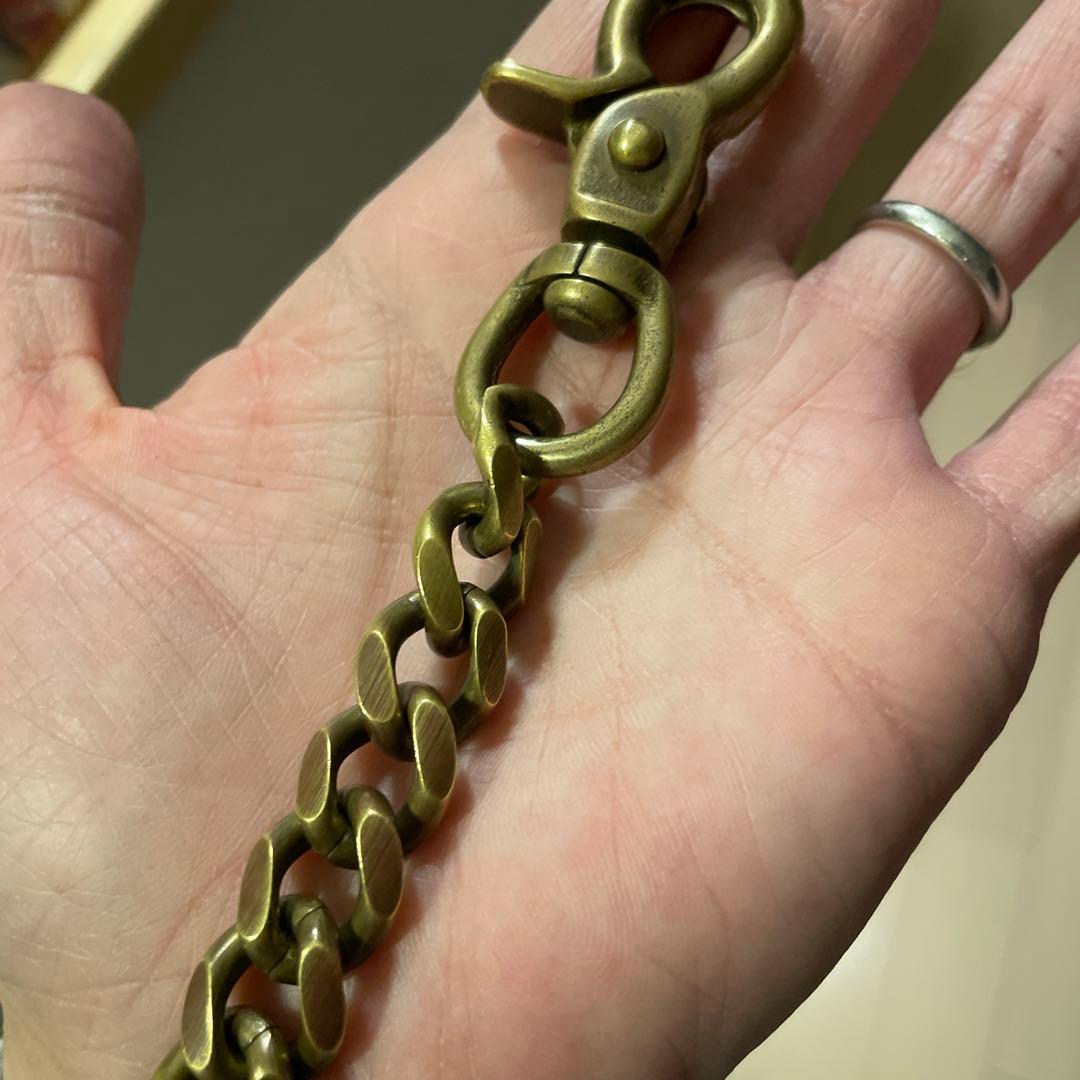 ミドルトラッカーウォレット　ウォレットチェーン付き