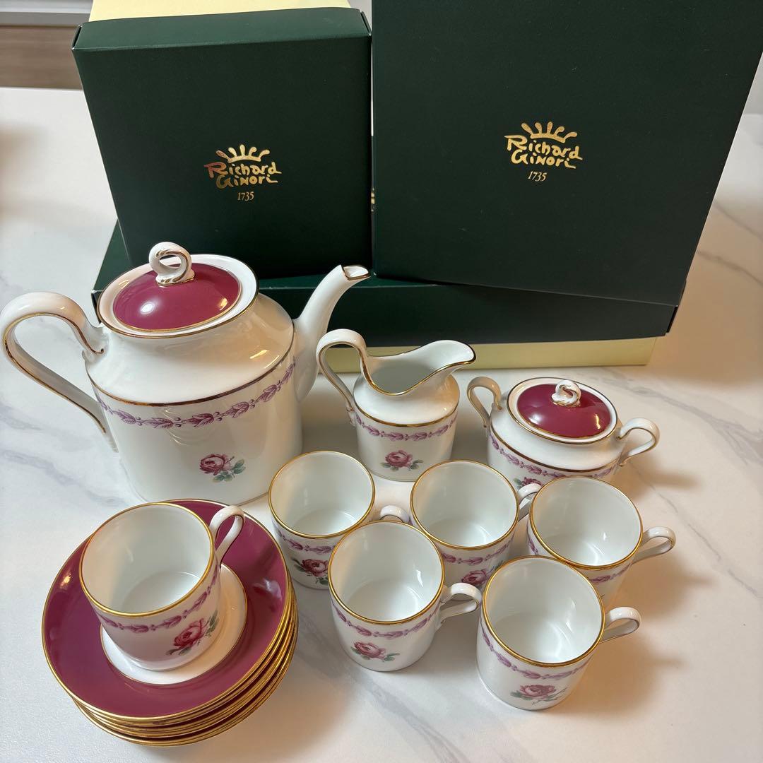 【限定出品】リチャードジノリ インペロ カメリア セット