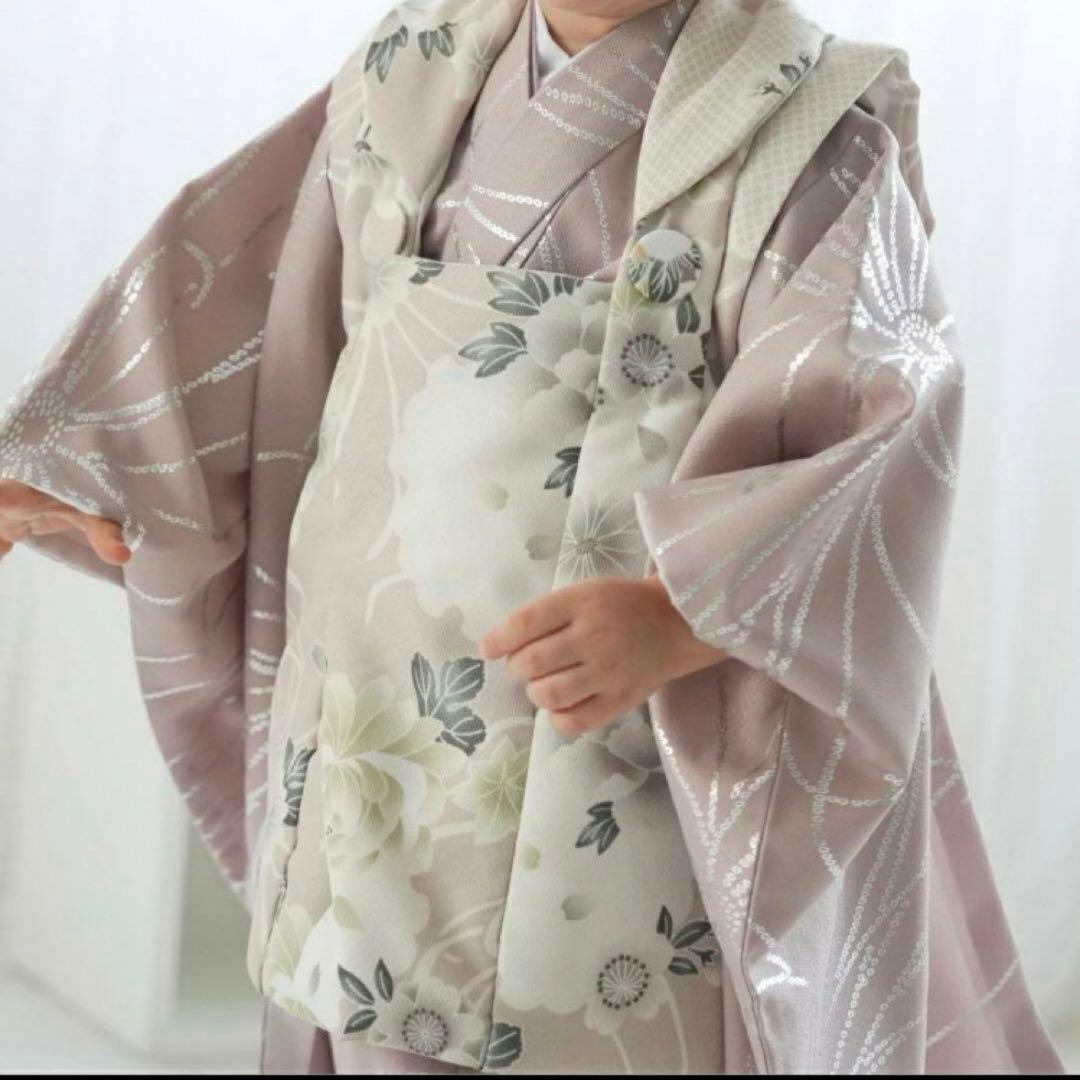utatane ひよこ商店 3歳 女の子被布 七五三