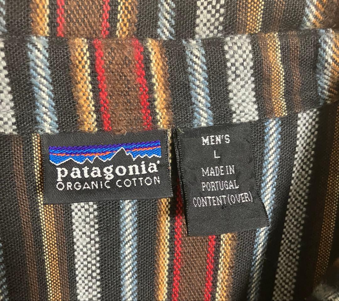 patagonia ヘビネル　ポルトガル製　マルチボーダー　ストライプ　L レア
