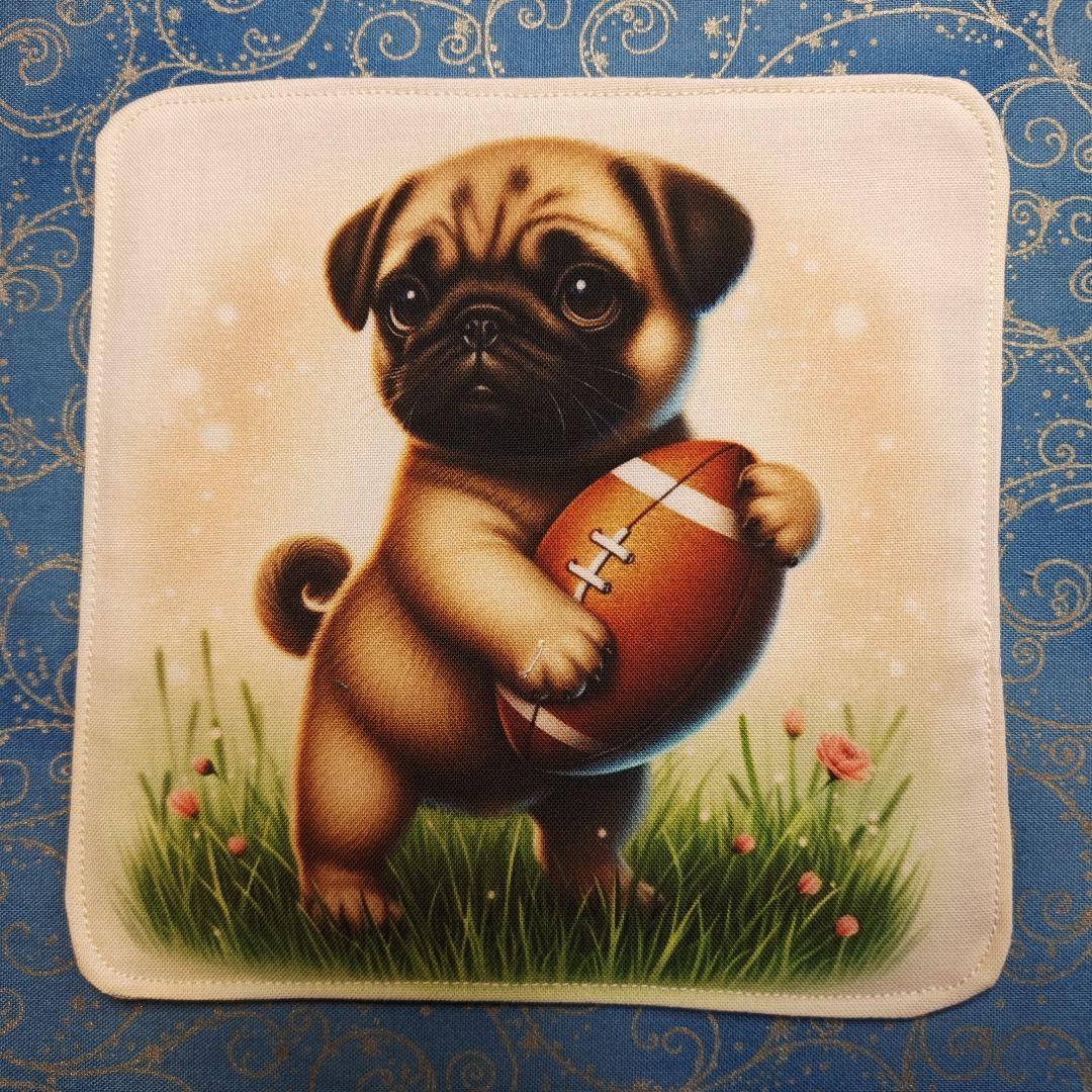 アロママ　ハンカチ　わんこさん柄　26枚