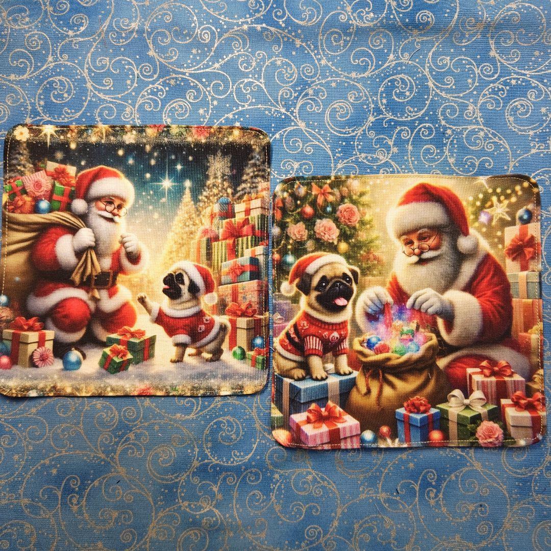 アロママ　ハンカチ　わんこさん柄　26枚