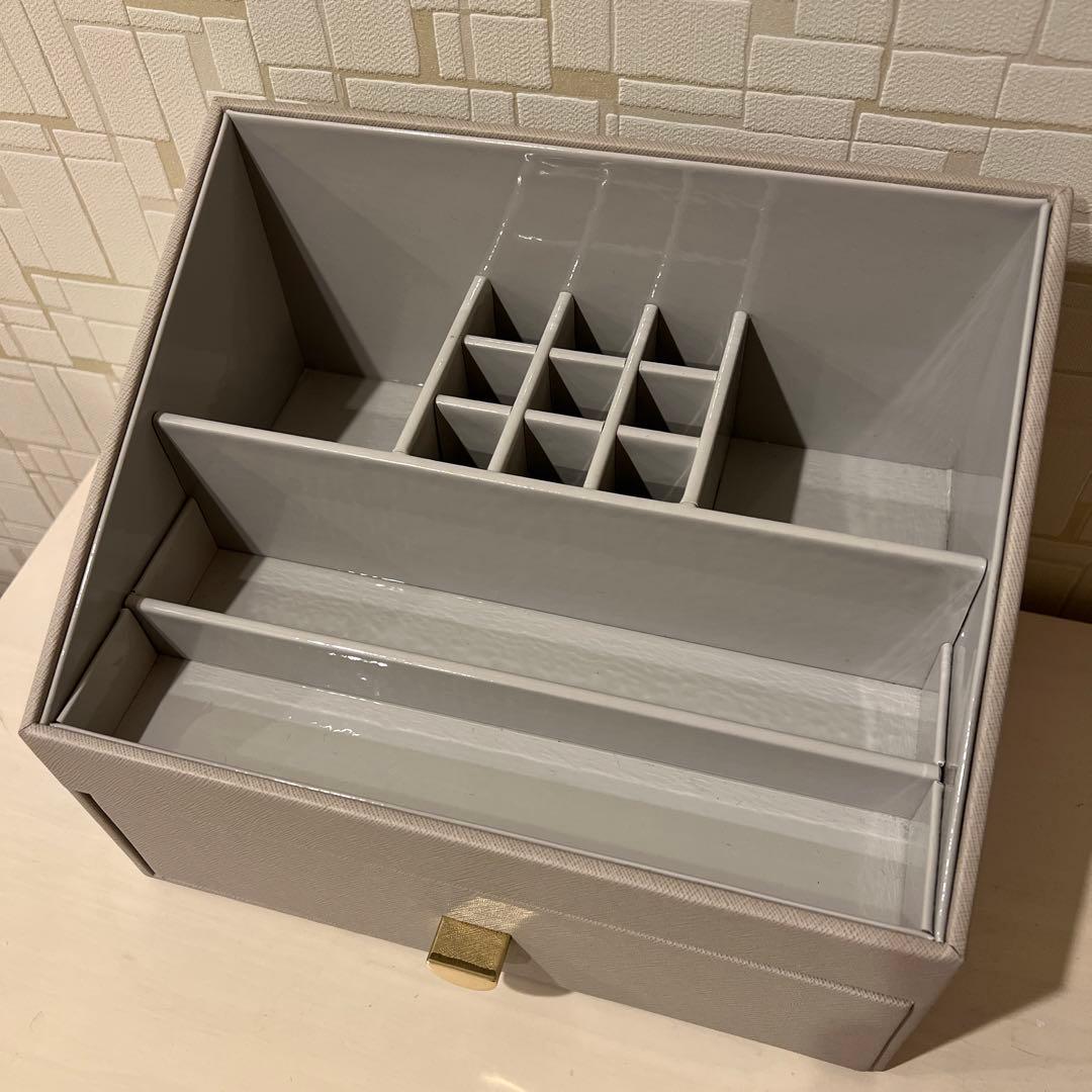 【STACKERS】メイクアップ　オーガナイザー トープ　グレージュ