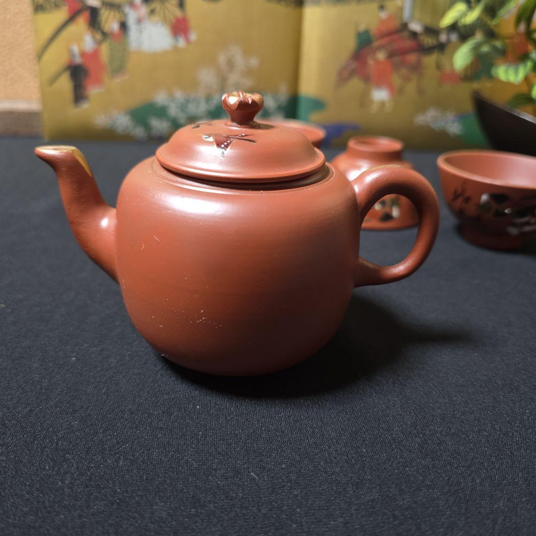 備前焼　希少　木仙　煎茶器　5点