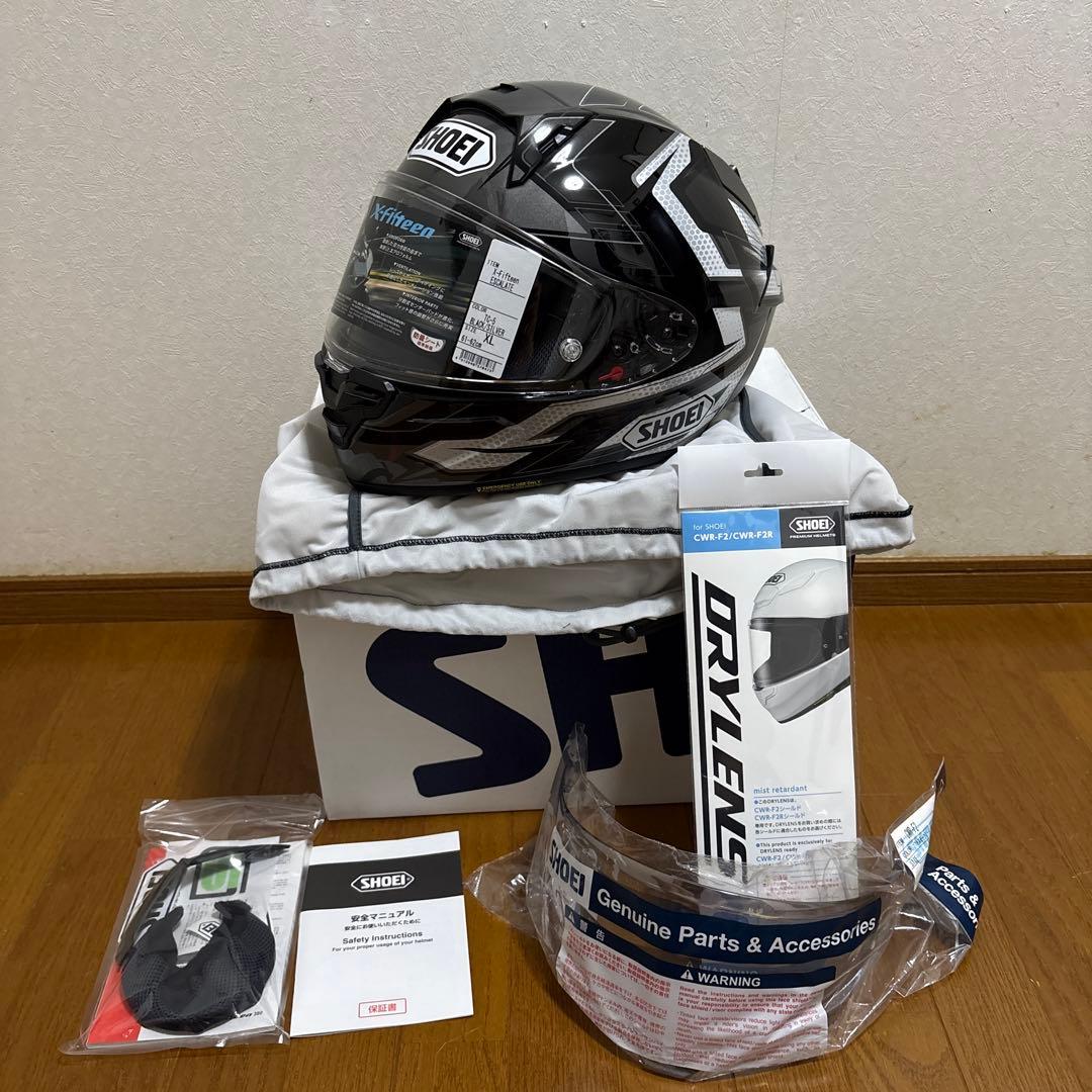 SHOEI X-Fifteen Escalate/XL オマケ付き 保証あり。