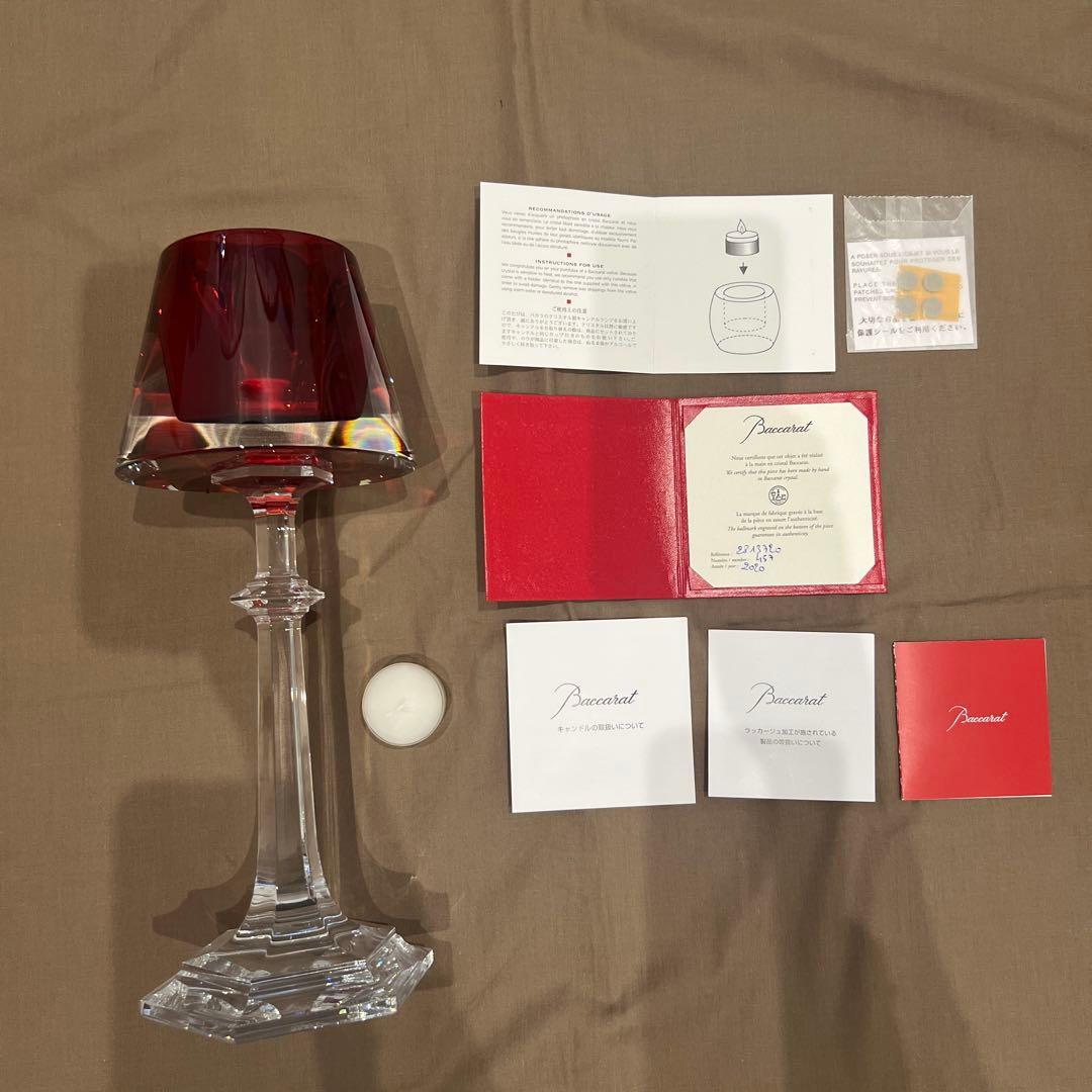 Baccarat バカラ マイファイヤーキャンドルスタンド 新品　未使用