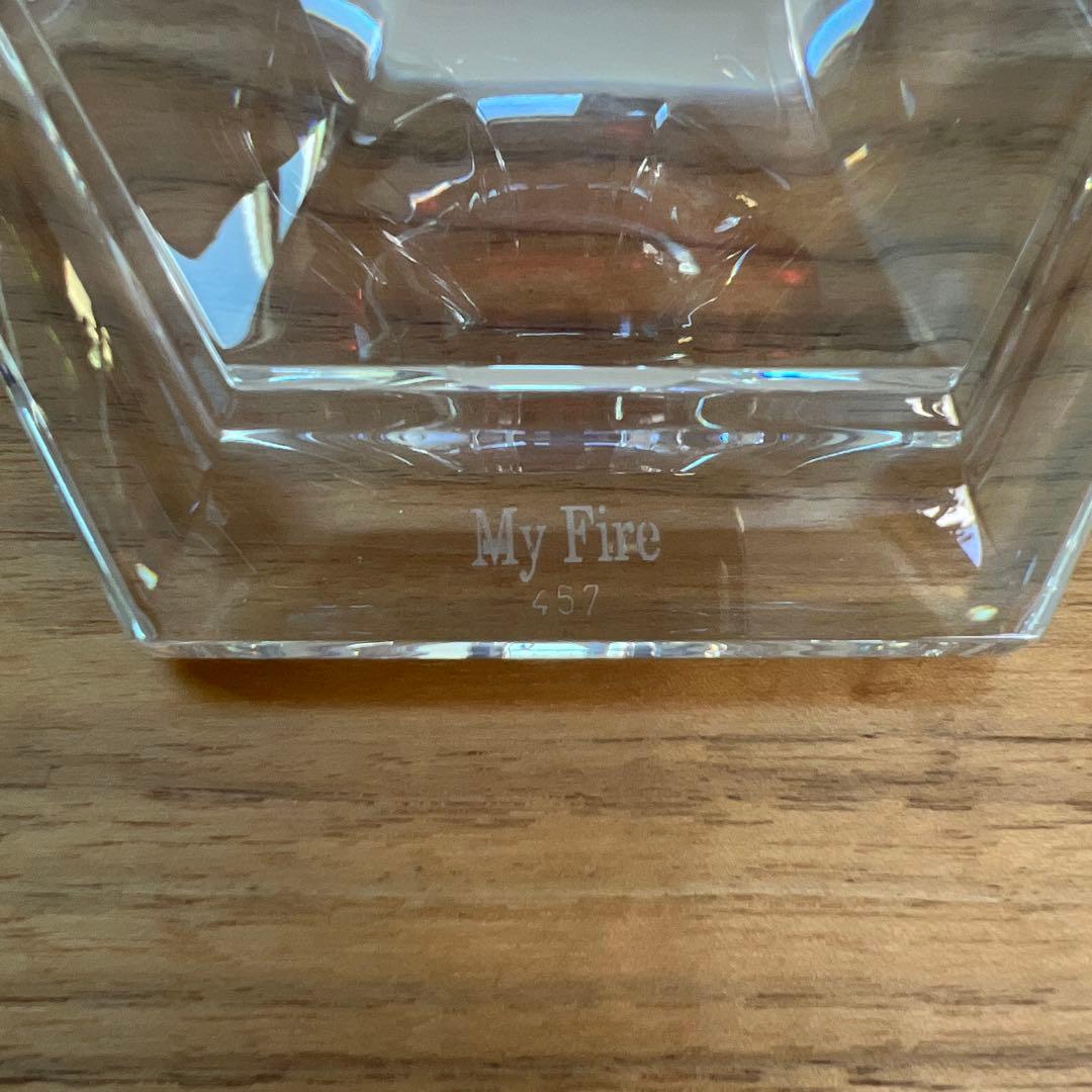 Baccarat バカラ マイファイヤーキャンドルスタンド 新品　未使用