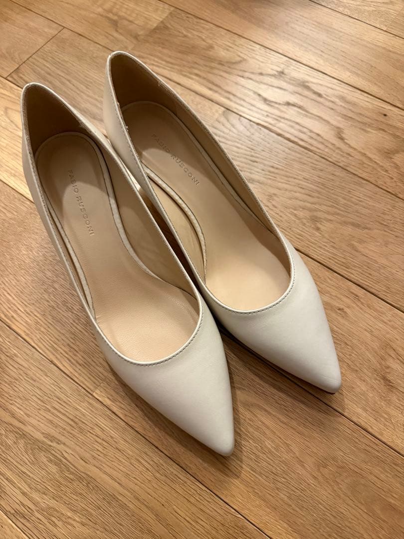 新品 FABIO RUSCONI ファビオルスコーニ ポインテッド　パンプス37