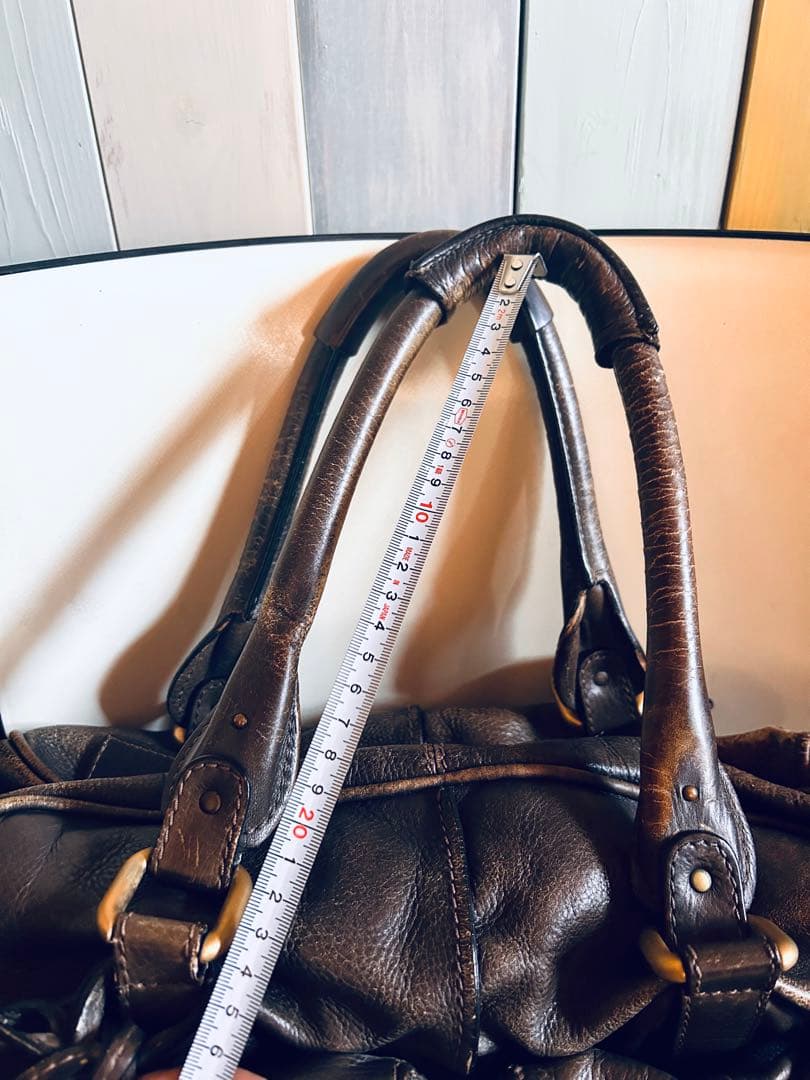 【Chloe】クロエ ボストンバッグ 希少デザイン パディントン カデナ